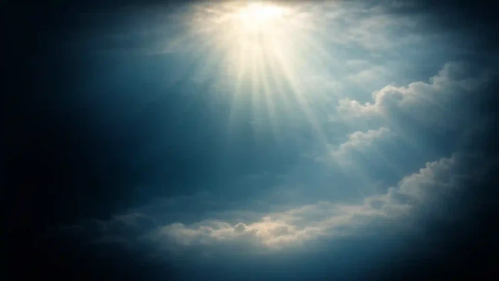 Light from the shy to show Gods glory